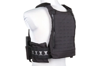 Taktická vesta Wosport VE-75 Plate Carrier Black