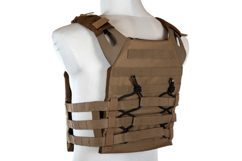 Gilet tactique sauter Plate carrier -Tan