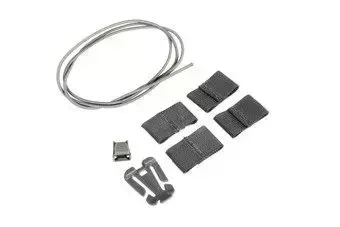 Elastická šňůra pro přilbaa helma- zelená barva Foliage Green