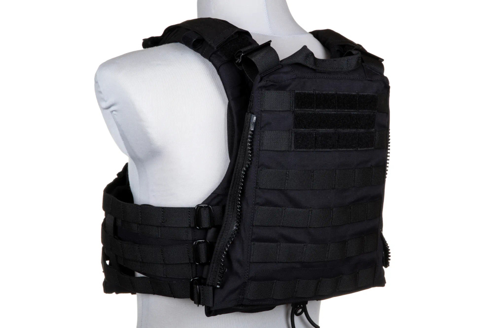 PRIMAL GEAR Plate Carrier Trias Tactical Vest Noir