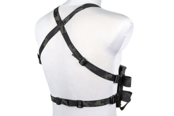 Gilet Minimalist Chest Rig Wosport VE-108 MC Black