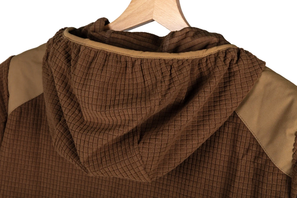 Emerson Gear Blue Label Mastiff Tactical Fleecová mikina s kapucí Coyote Brown