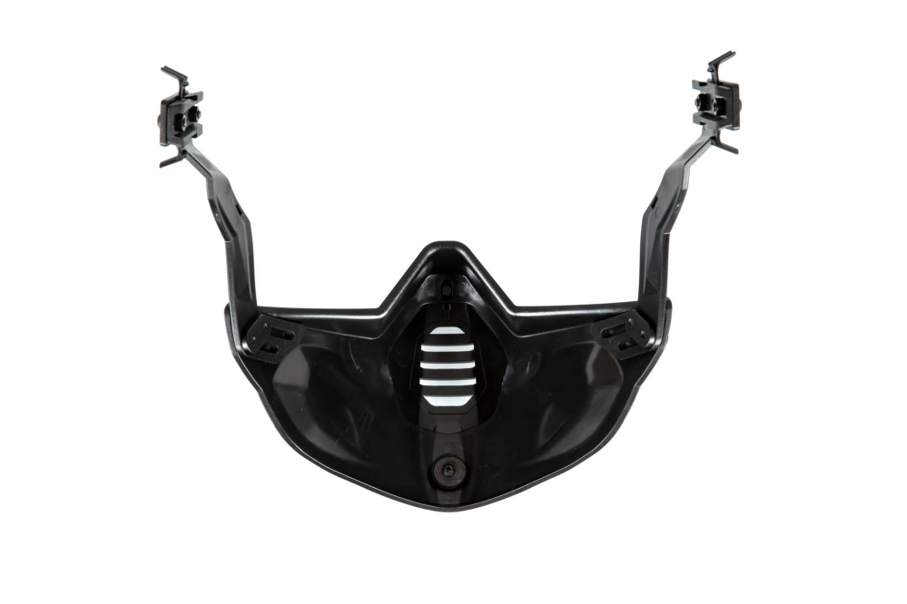 Demi-masque pour casqueet casque- noir