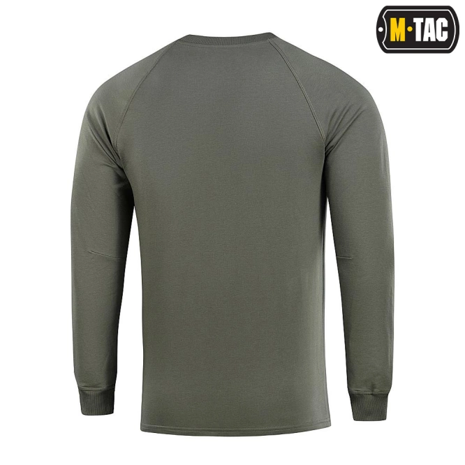 Mikina M-Tac Athlete Army Olive s raglánovým vzorem