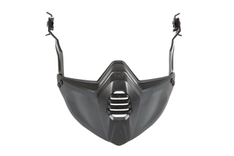 Demi-masque pour casqueet casque- noir
