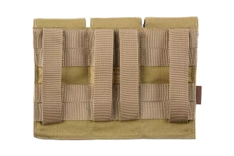 Trojité pouzdro LBT pro zásobníky M4/M16 - barva khaki