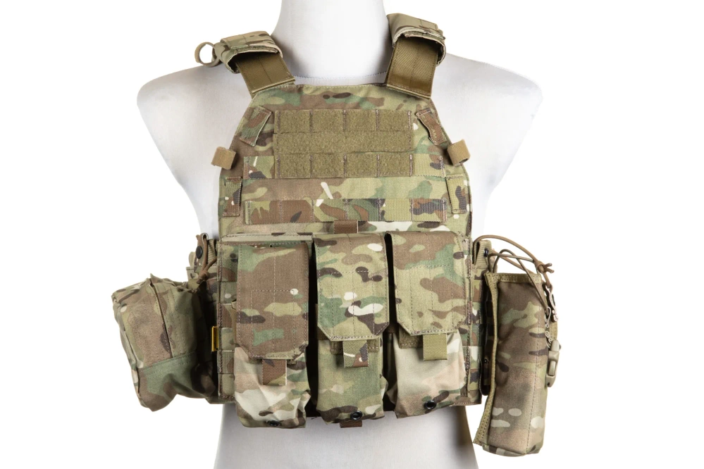 Emerson Gear 6094A Style Plate Carrier waistcoat with loader set MC