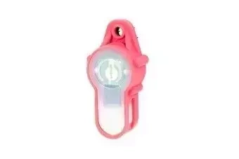 Marker elektroniczny Lightbuck Pendant - różowy (zielone światło)