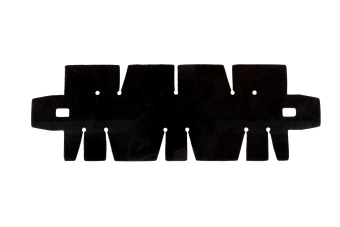 Bandeau tressé à velcro M62 - Noir