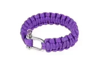 Bracelet de survie (U) - violet