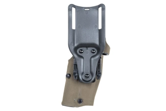 Wosport GB-87 holster with adapter and flipper (left-handed version) Olive
