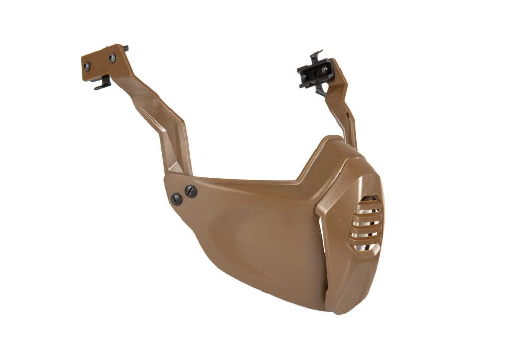 Demi-masque pour casqueet casque- Dark Earth (Terre noire)