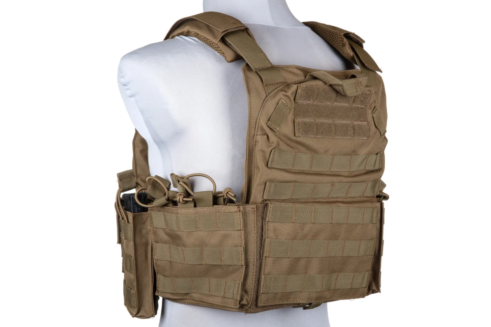 Gilet tactique Plate Carrier 8944-1 GFC Tactical Tan