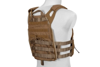 BlueLabel Rychloupínací vesta Jum Plate carrier 2.0 - Coyote Brown
