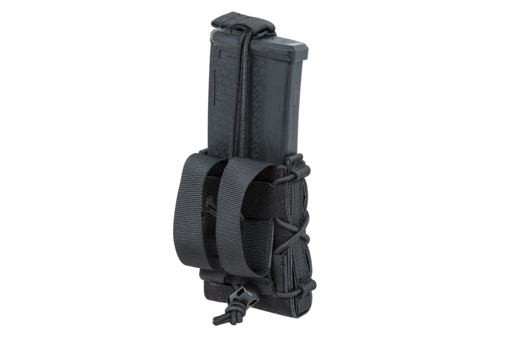 Pojedyncza ładownica typu Open Specna Arms Tactical na magazynki karabinowe Czarna