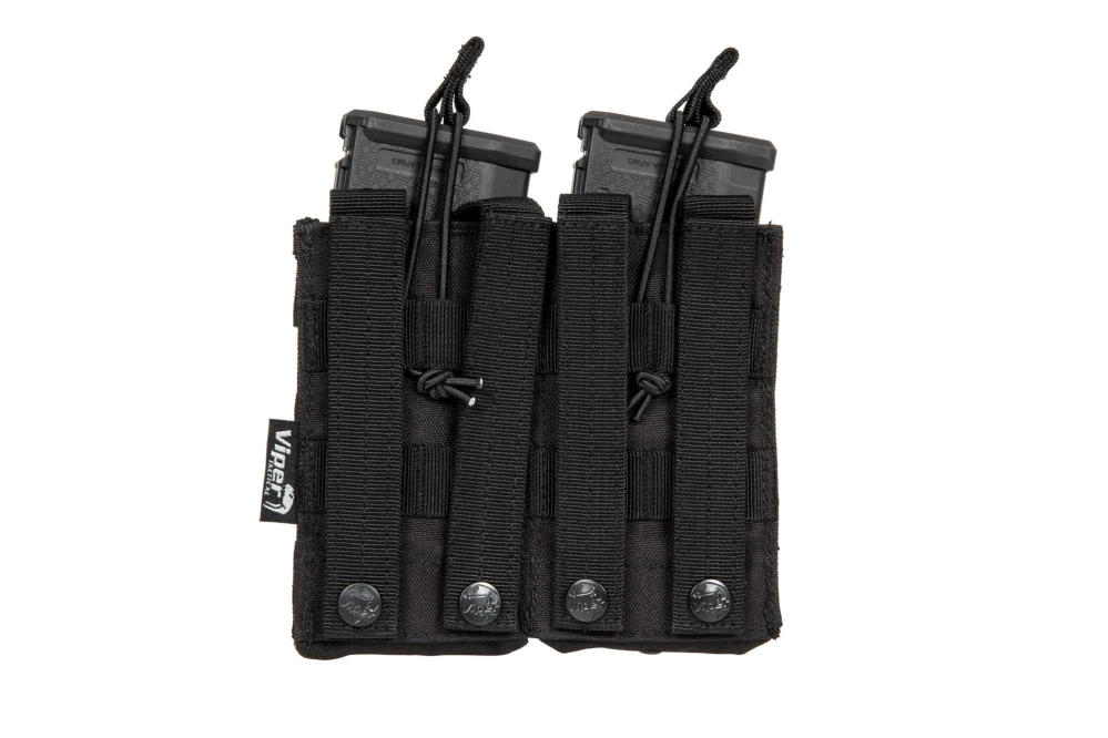 Ładownica Quick Release na 2 magazynki typu M4/M16 - czarna
