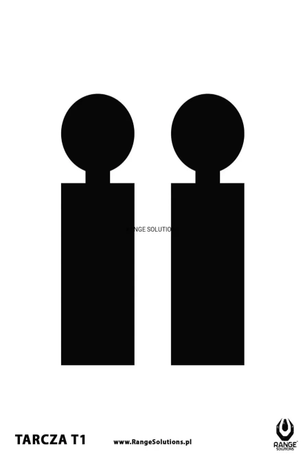 Střelecké terče T1 - 50ks