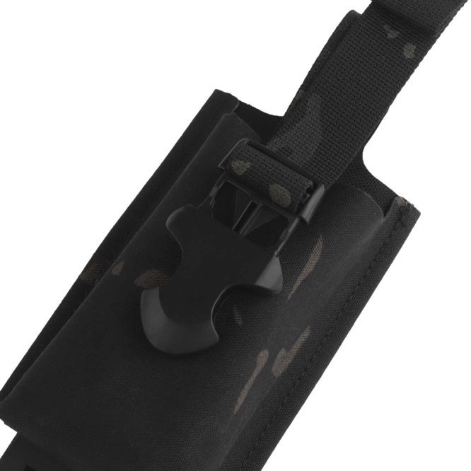 Wosport magazine pouch Webbing Single Mag Pouch MC Black