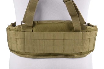 Belt with X type suspenders - olive