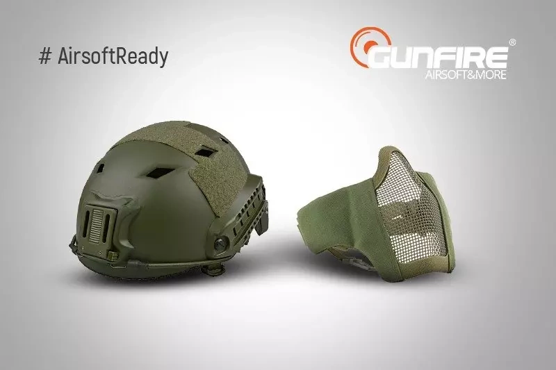 Kit #AirsoftReady - casque FAST BJ + masque
