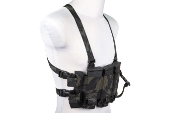 Minimalistyczna kamizelka typu Chest Rig Wosport VE-108 MC Black