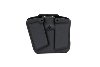 Kydex Pouch for 2 Glock Magazines - Black