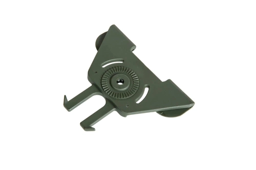 Adaptateur MOLLE pour étuis et pochettes - vert olive