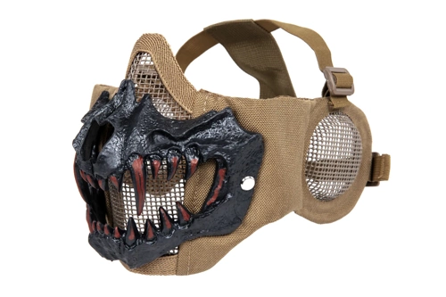 Stalker EVO PLUS Masque de protection auditive Fangs Tan