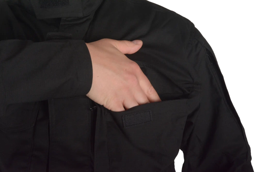 Sweatshirt militaire LTU - noir