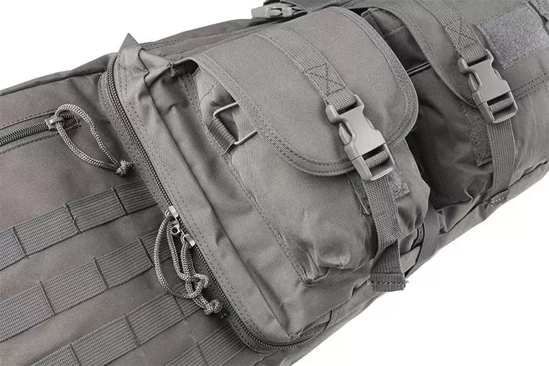 Double housse pour arme NBS 1120mm - gris