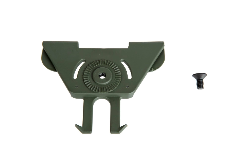 Adaptateur MOLLE pour étuis et pochettes - vert olive