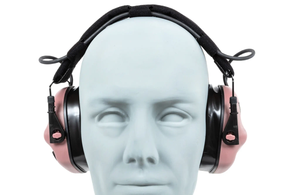 Aktywne ochronniki słuchu Earmor M31 Plus Różowe