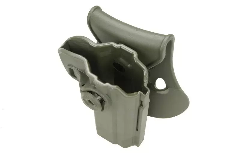 Polymer holster for CZ75 - olive