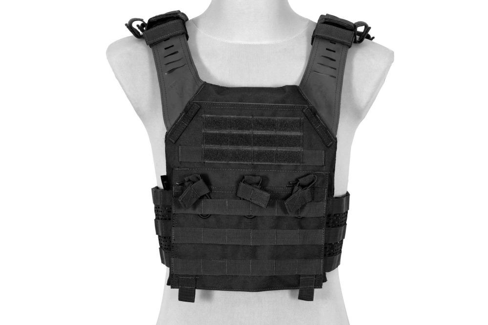 Kamizelka taktyczna Spartan Plate Carrier - czarna