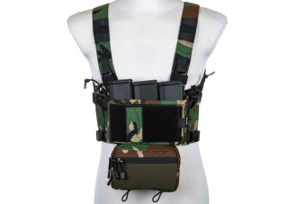 Specna Arms Tactical Adaptive V2 Woodland borstlap Vest