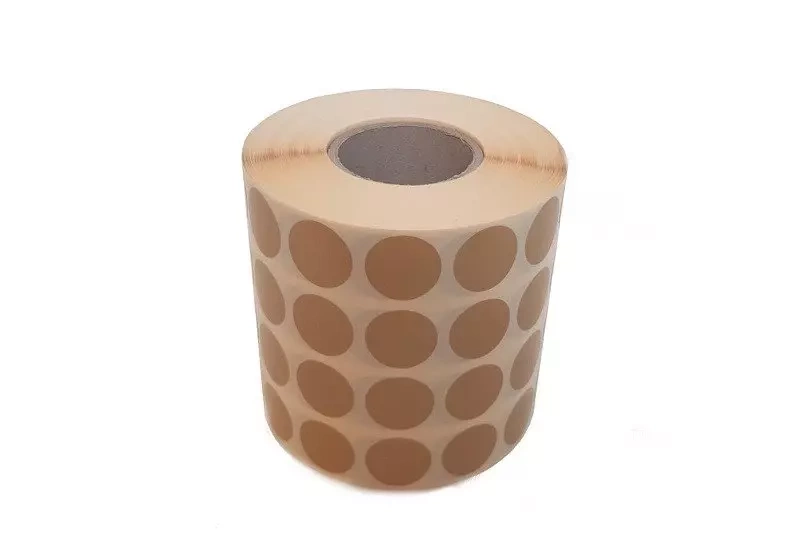 Autocollants de bouclier IPSC 20mm - 8000 pcs. - brun