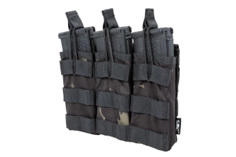 Trojitý otevřený zásobník pro zásobníky M4/M16 Specna Arms Tactical MC Black
