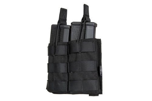 Pochette double MOLLE pour 2 chargeurs type M4/M16 - noir