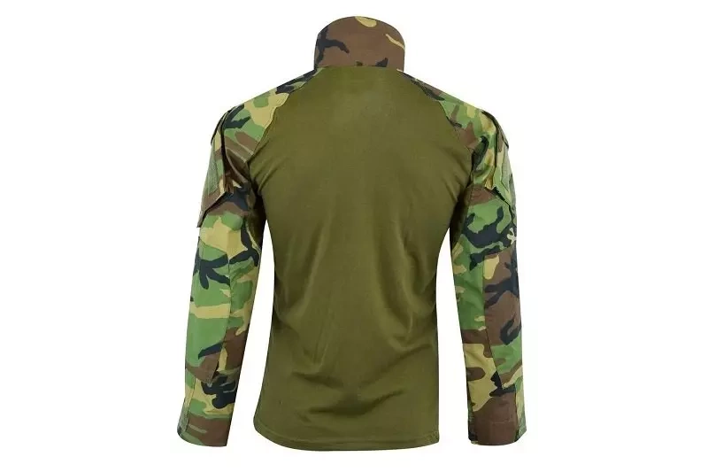 Hybrid Tactical Combat Shirt - Woodland