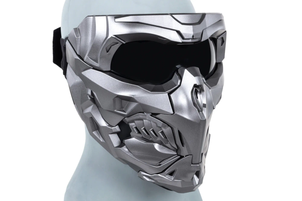 Wosport Doomsday MA-150 2-in-1 Mask Set Light Grey