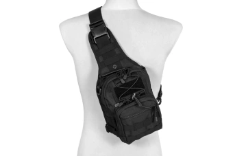 Sac à bandoulière tactique - noir