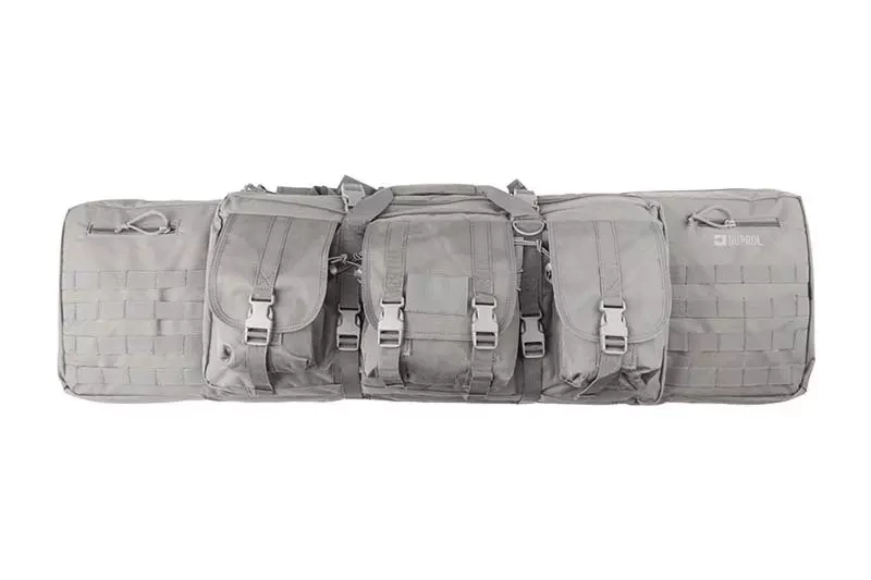 Double housse pour arme NBS 1120mm - gris