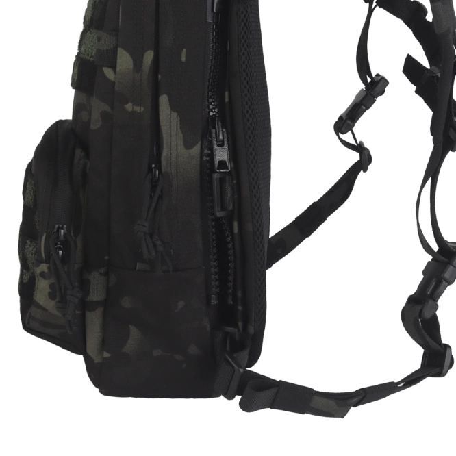Assault backpack 10 litres Wosport BP-142 MC Black