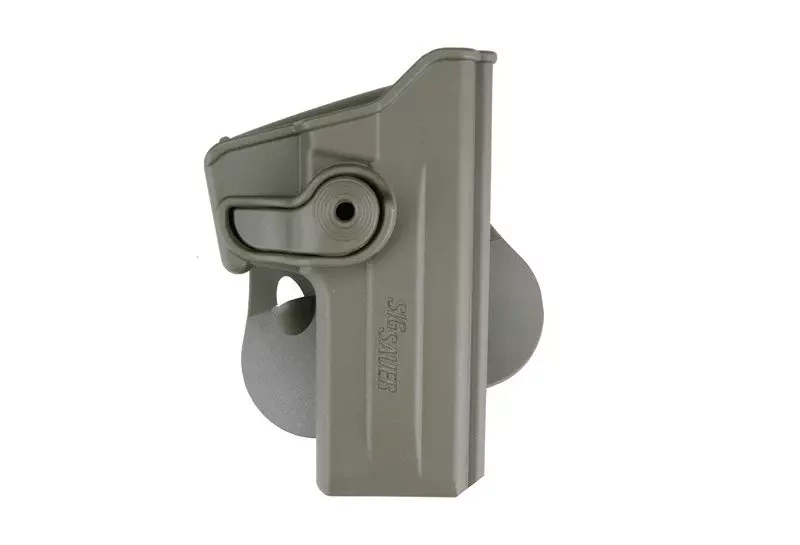 Polymer holster for the SIG P226 replica -olive