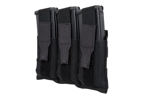 Trojitý zásobník s klapkou Wosport Black