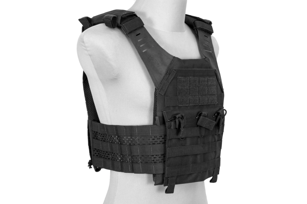 Gilet tactique Spartan Plate carrier - noir
