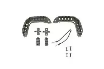 Jeu de rails montagepour casquetype FAST - noir