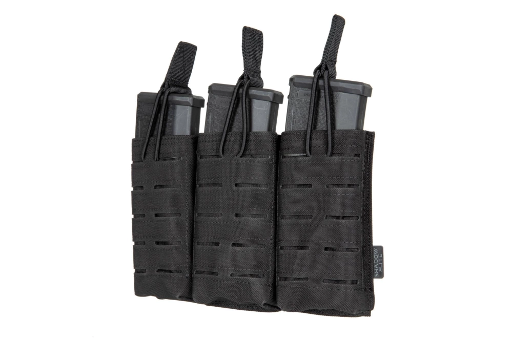 Étui triple RAPID RESPONSE M4/AK - noir