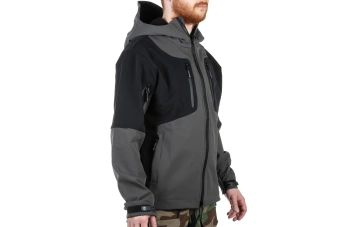 Kurtka Softshell Emerson Gear Blue Label "Spinosaurus" Szara