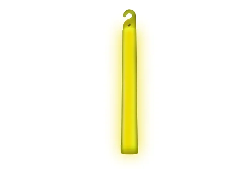 Lampe chimique GlowStick - jaune